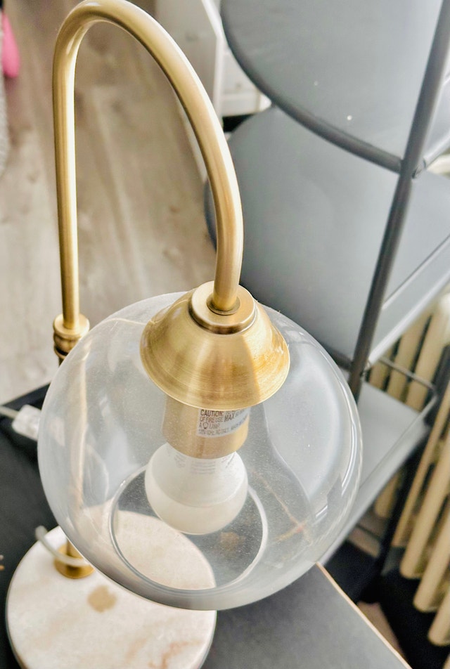 This lamp is giving you the lighting you need.