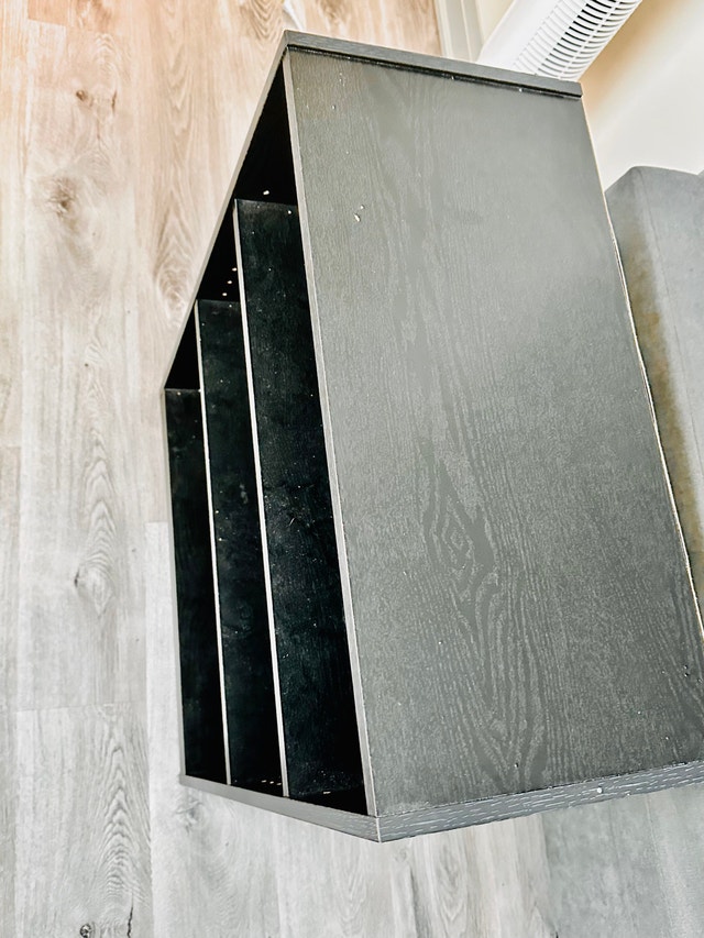 3 Tier Bookcase, Floor Standing Open Bookshelf - photo 3