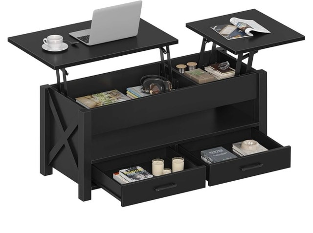 Seventable Coffee Table with 2 Storage Drawers - photo 4