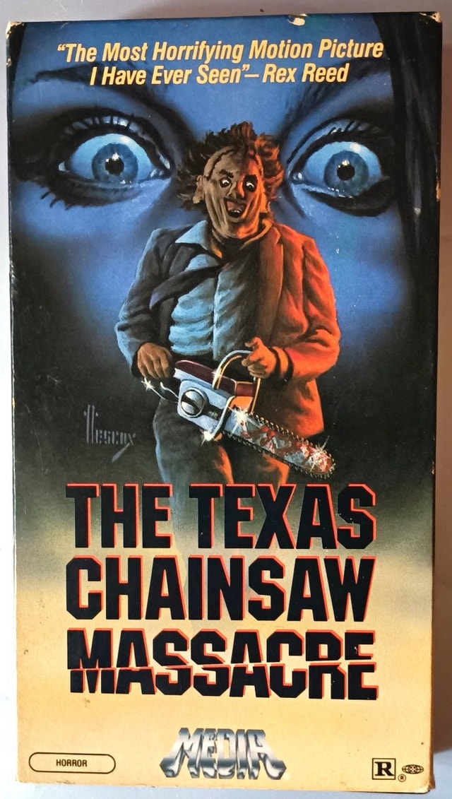 The Texas Chainsaw Massacre VHS