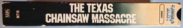 The Texas Chainsaw Massacre VHS - photo 4