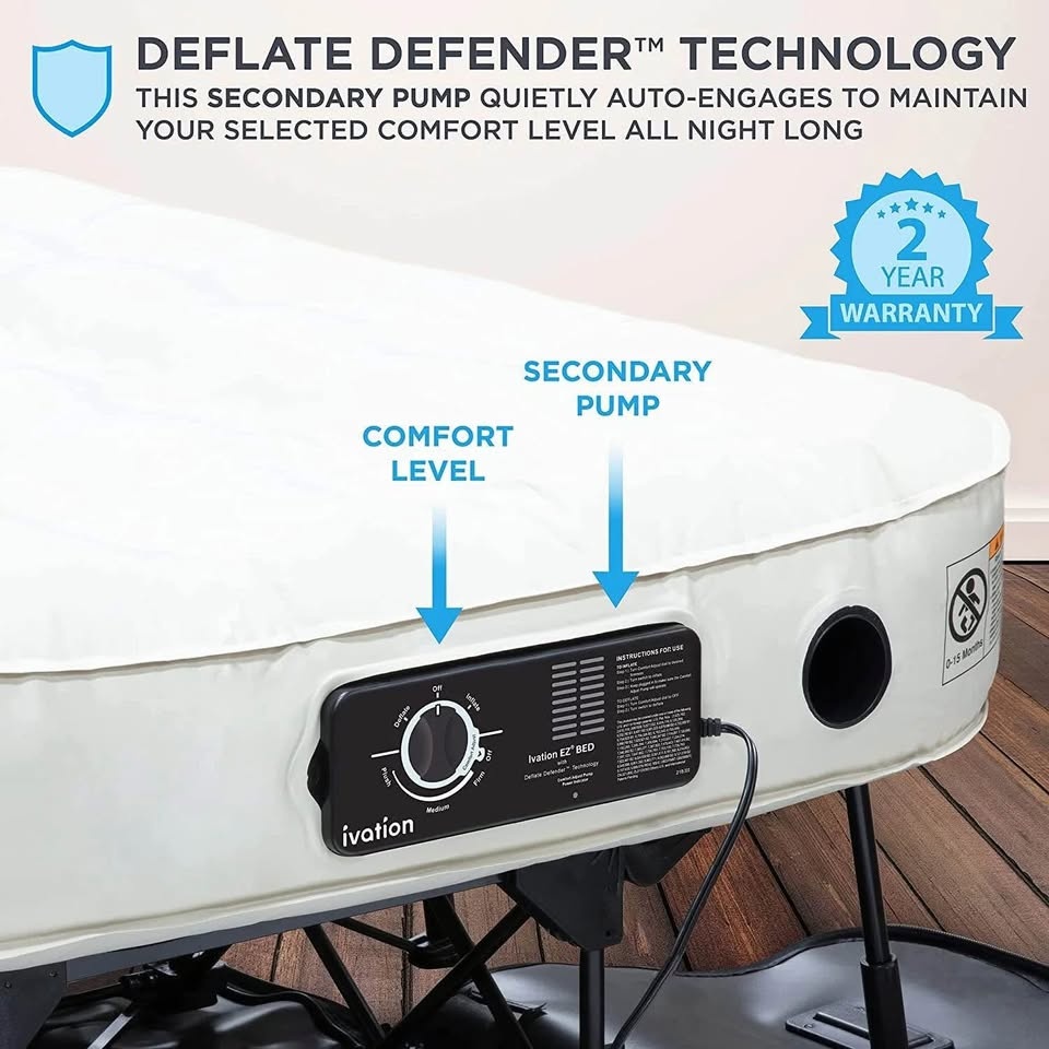 Ivation EZ-Bed (Full Size) Air Mattress with Pump - photo 5