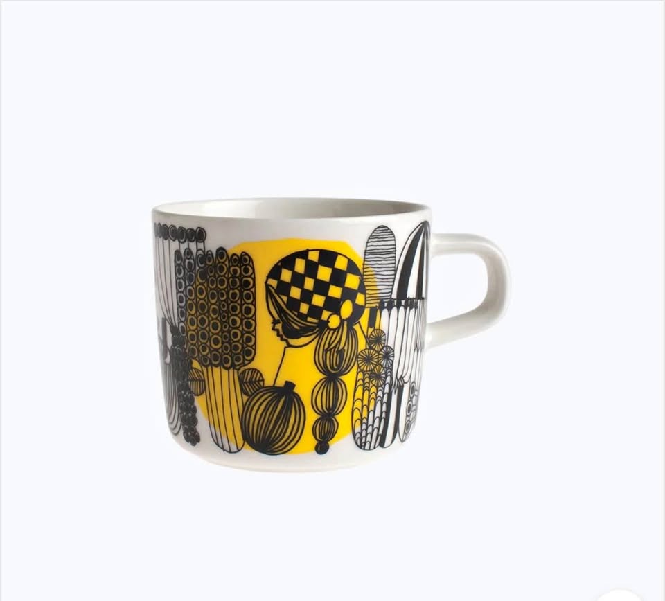 Marimekko Oiva Siirtolapuutarha Coffee Cup - New