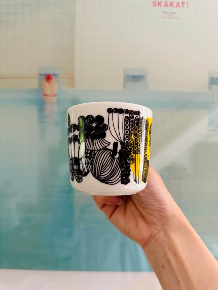 Marimekko Oiva Siirtolapuutarha Coffee Cup - New - photo 3