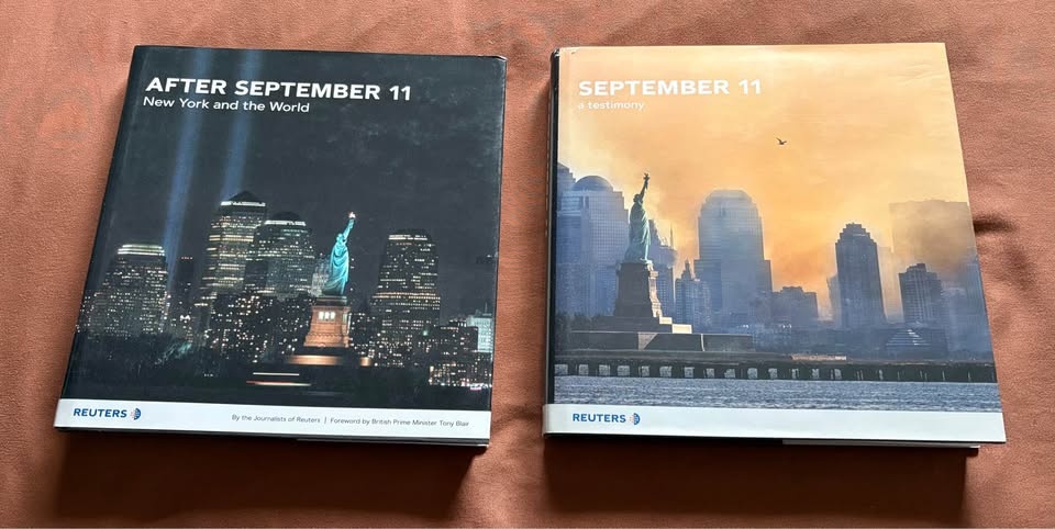 Rare 9/11 NYC World Trade Center Commemorative Books (Reuters) - photo 2