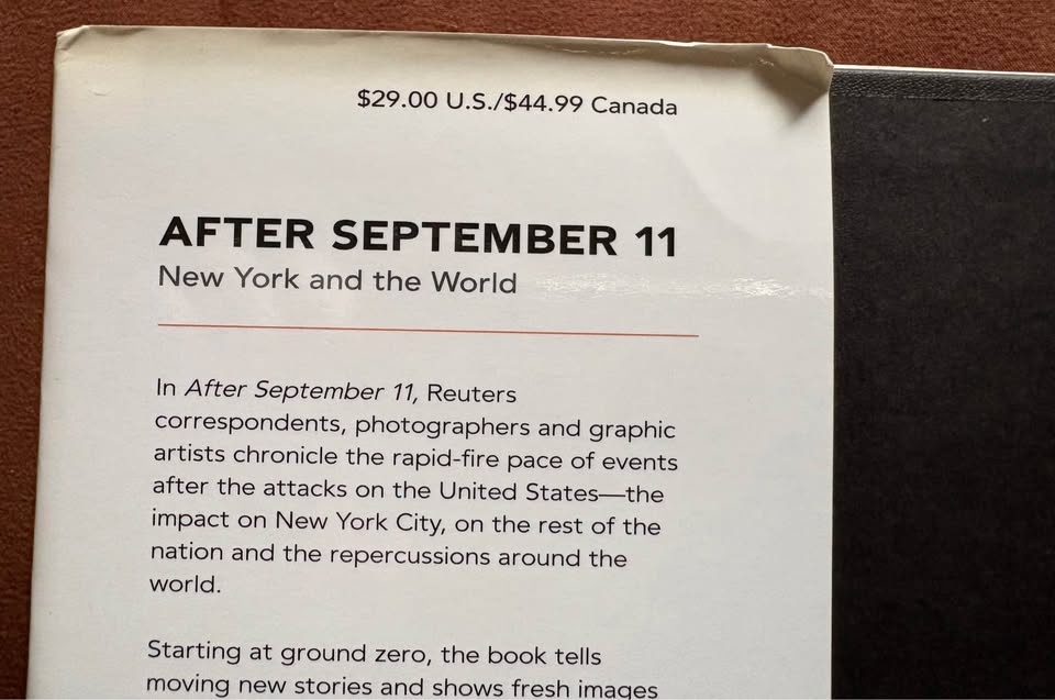 Rare 9/11 NYC World Trade Center Commemorative Books (Reuters) - photo 4