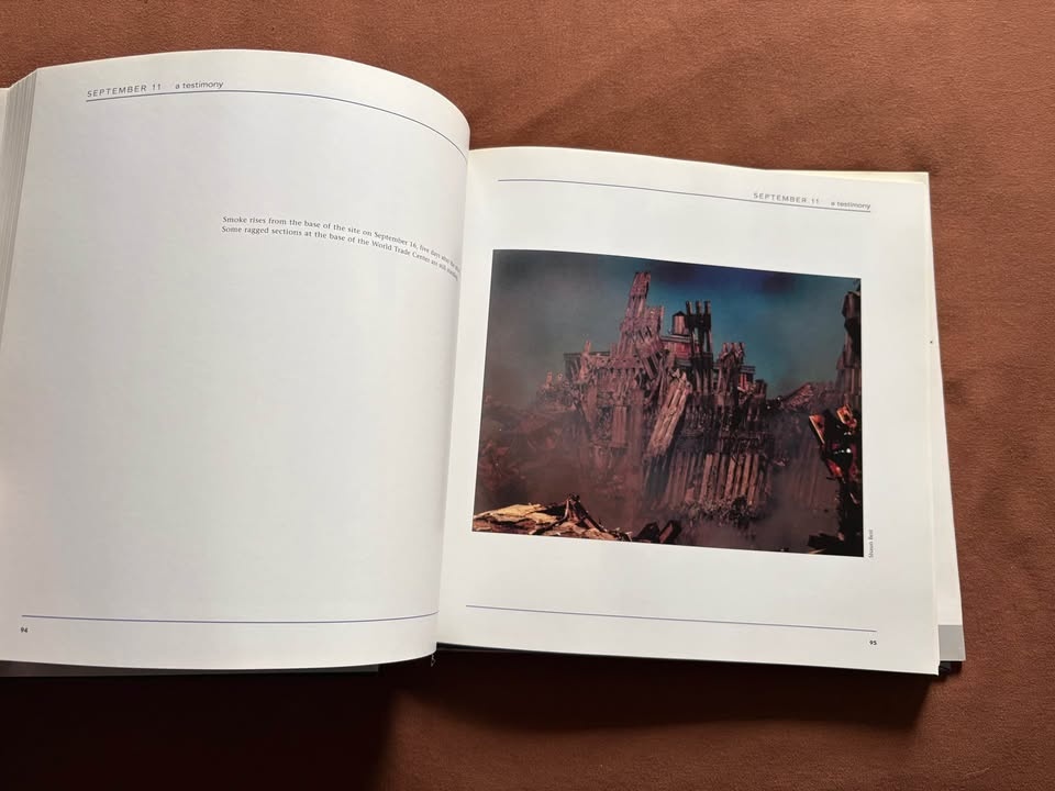 Rare 9/11 NYC World Trade Center Commemorative Books (Reuters) - photo 5