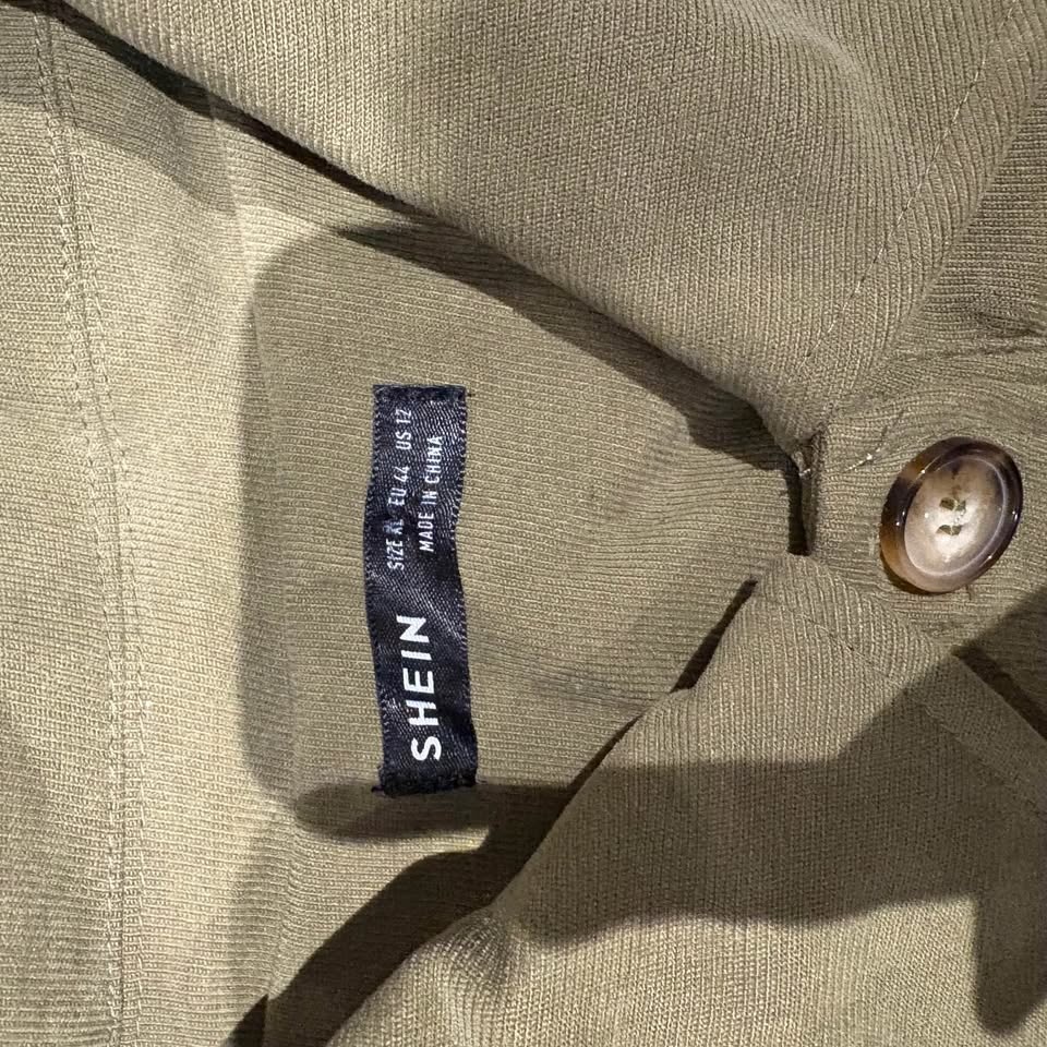 SHEIN Khaki Green Utility Jacket - photo 3