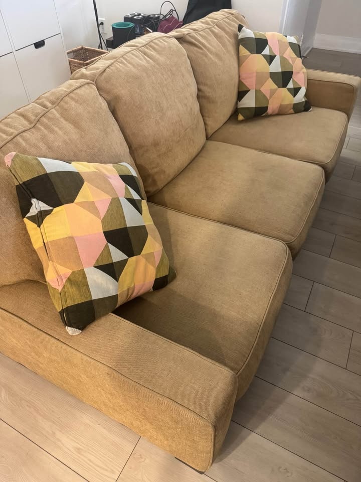 Free 3-Seater Couch – Fair Condition - Has to go ASAP - photo 3