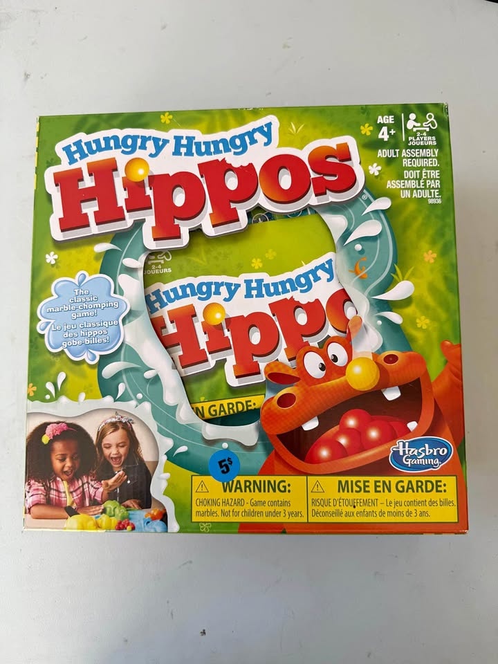 Hasbro Hungry Hungry Hippos Board Game