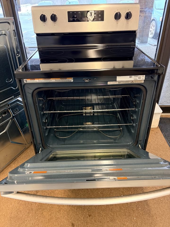 Whirlpool Stainless Steel Electric Range Glass Top - photo 3