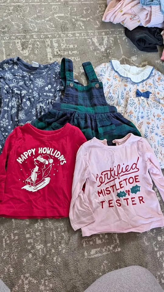 Baby Girl Winter Clothes Bundle 3-6 month thumbnail