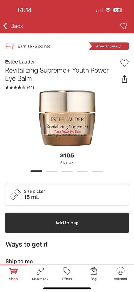 Estée Lauder Revitalizing Supreme Eye Cream - 3 x 10ml - photo 5