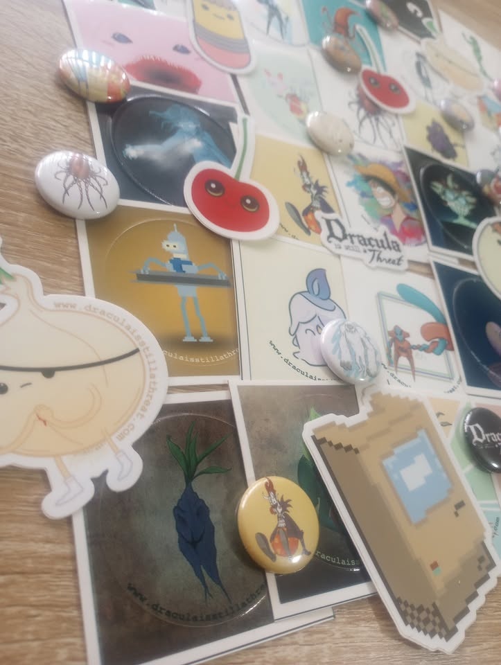 Blind Bag / Blind Box - 9 Stickers and Pins - photo 3
