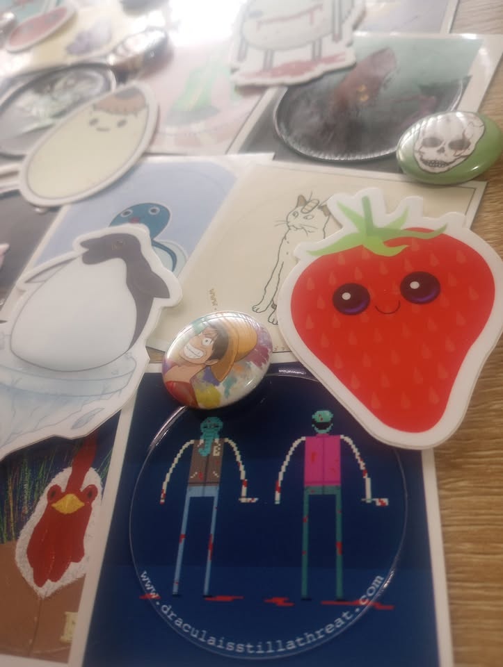 Blind Bag / Blind Box - 9 Stickers and Pins - photo 4