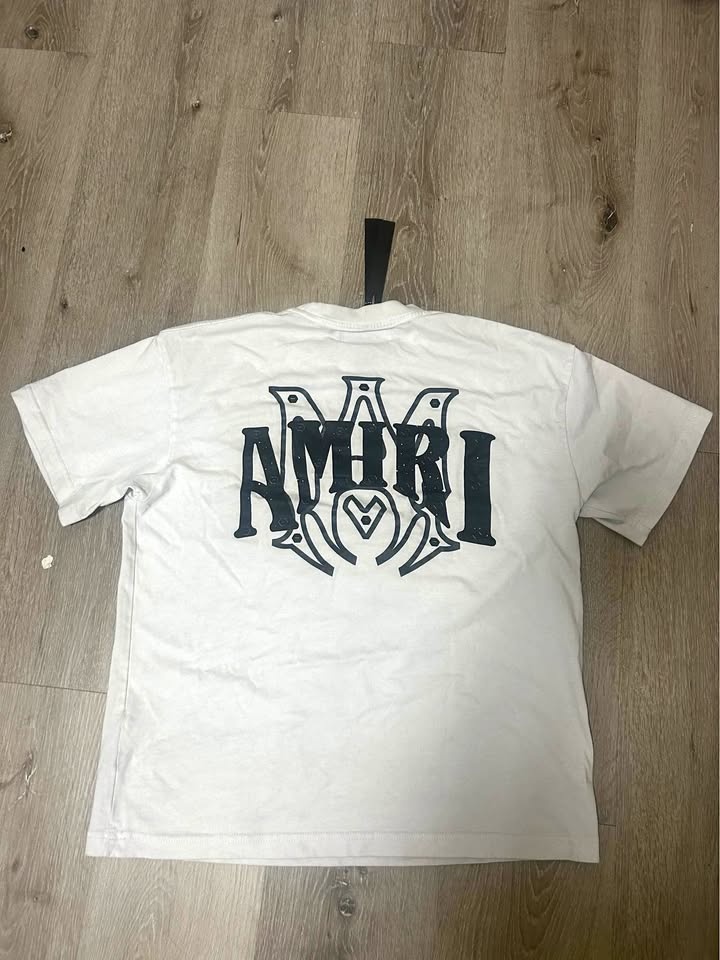 Amiri White Logo T-Shirt