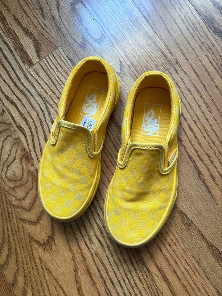 Kids Vans Checkerboard Slip Ons - 12 - photo 2