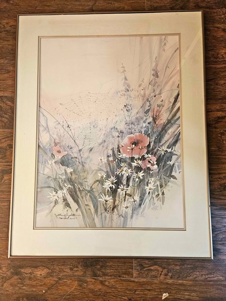 Brent Highton 'The Quiet Place' Framed Watercolor Print