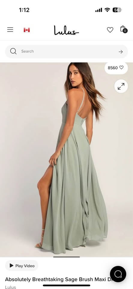 Lulus Sage Brush Maxi Dress - Size XS - photo 3