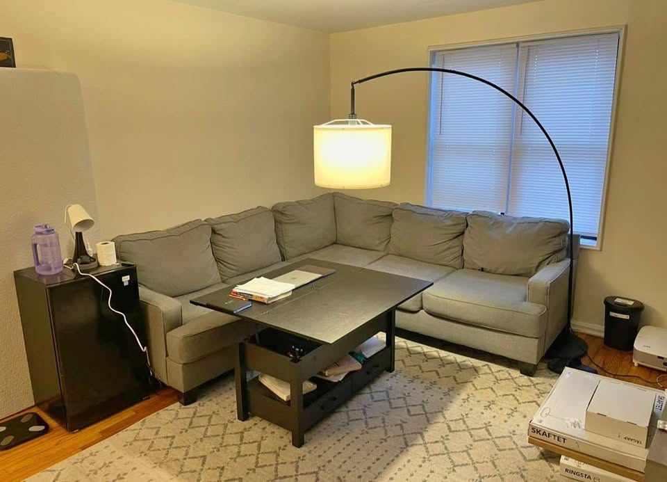 Sectional couch grey Ashley soft comfy