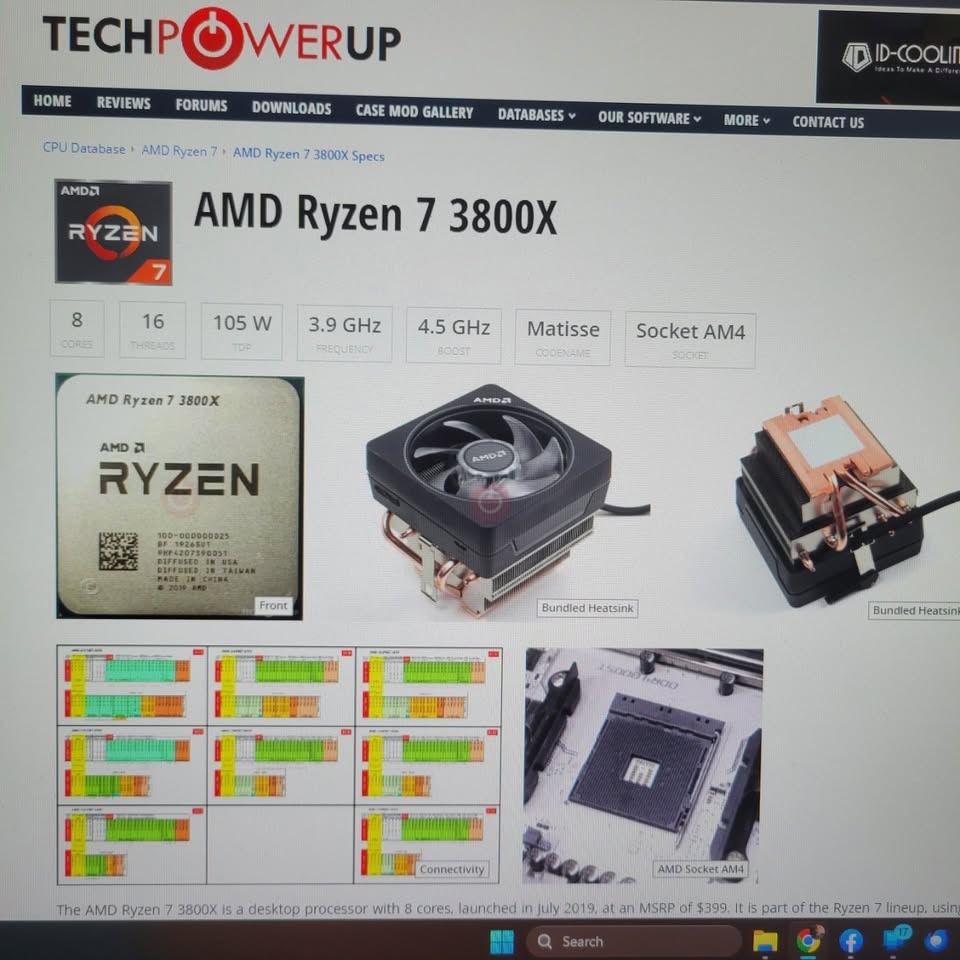 Gaming PC Ryzen 7-3800X + Nvidia RTX 3060Ti FE - photo 5