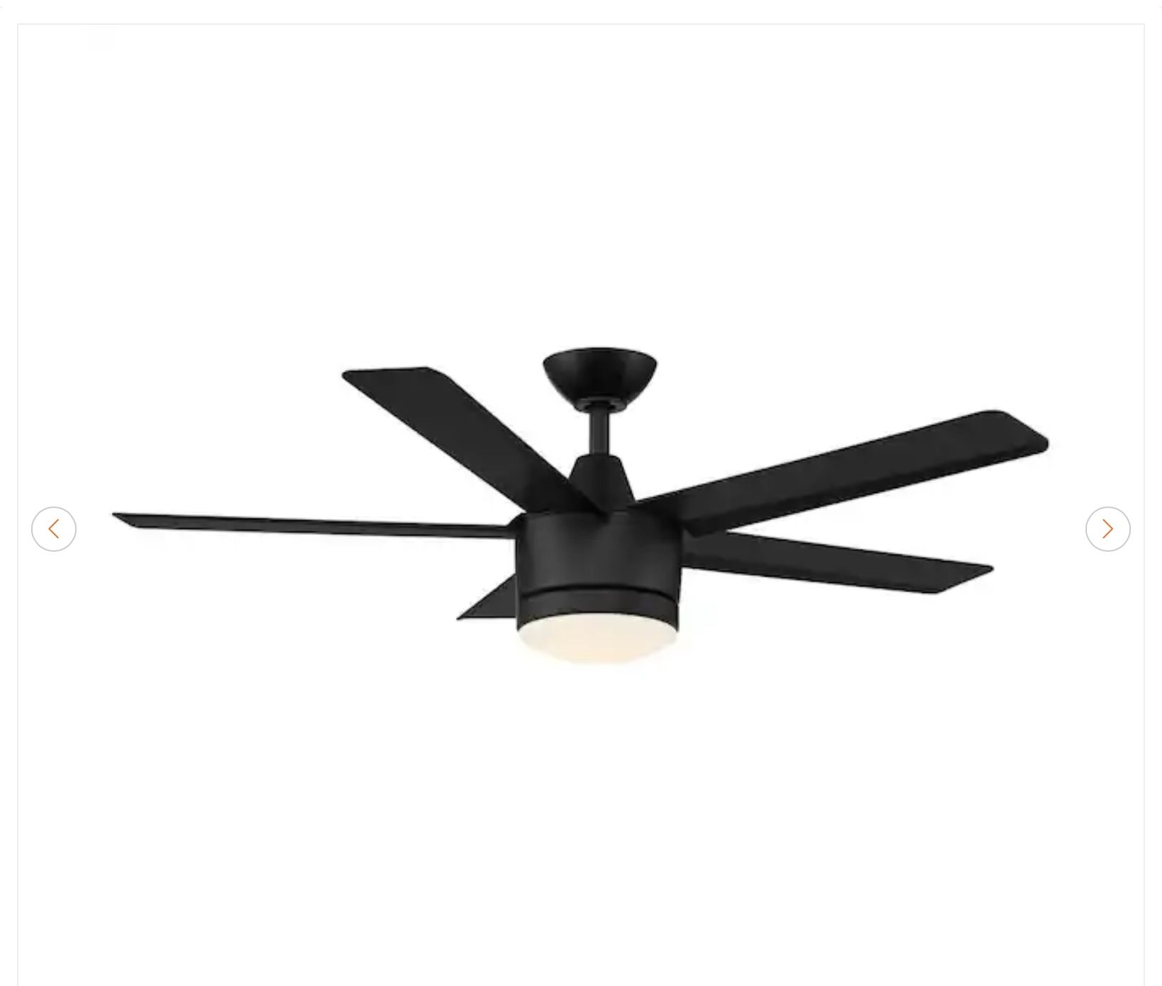 Home Decorators Collection Merwry 48" LED Ceiling Fan - New