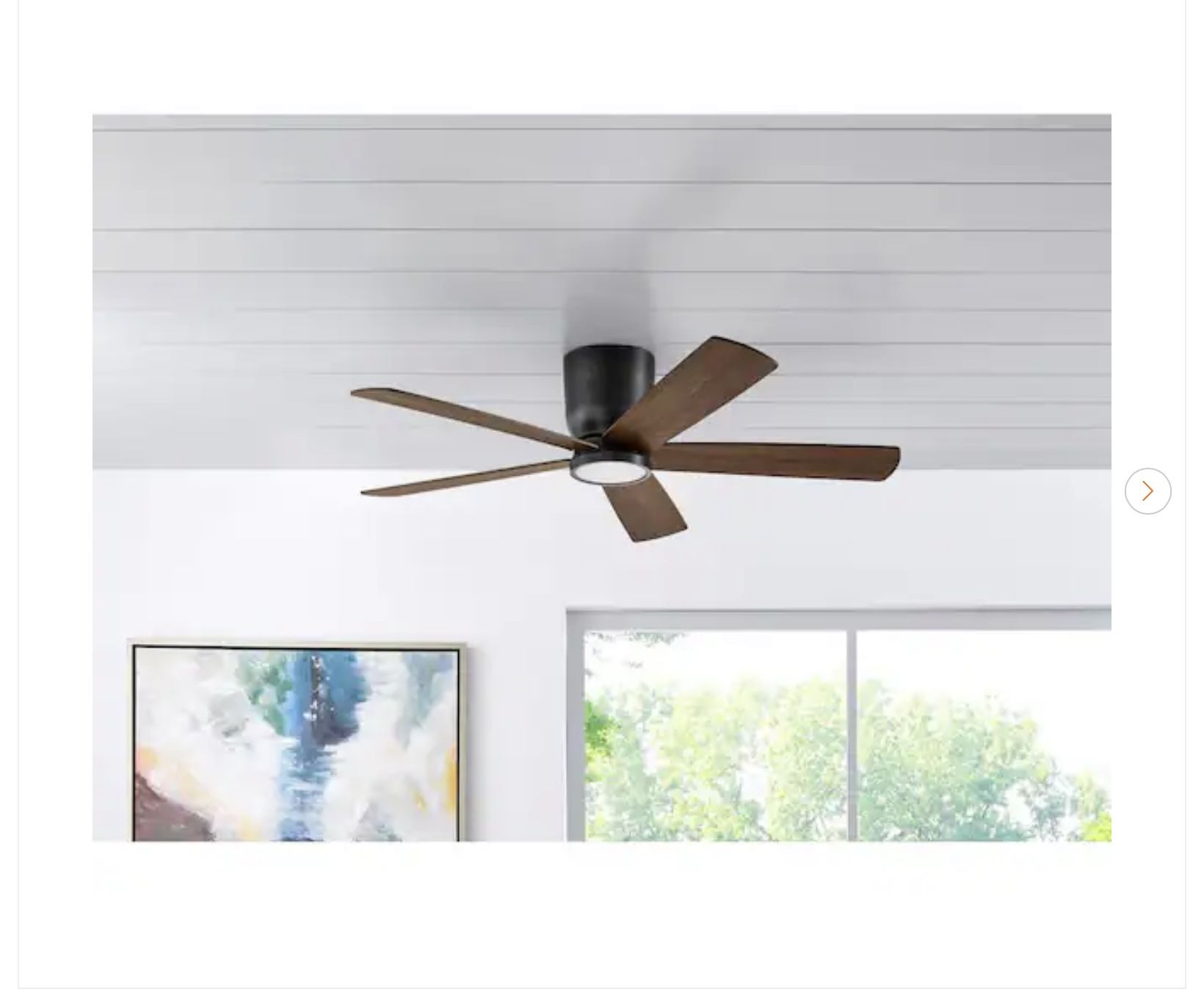 Home Decorators Collection Britton 52" LED Ceiling Fan