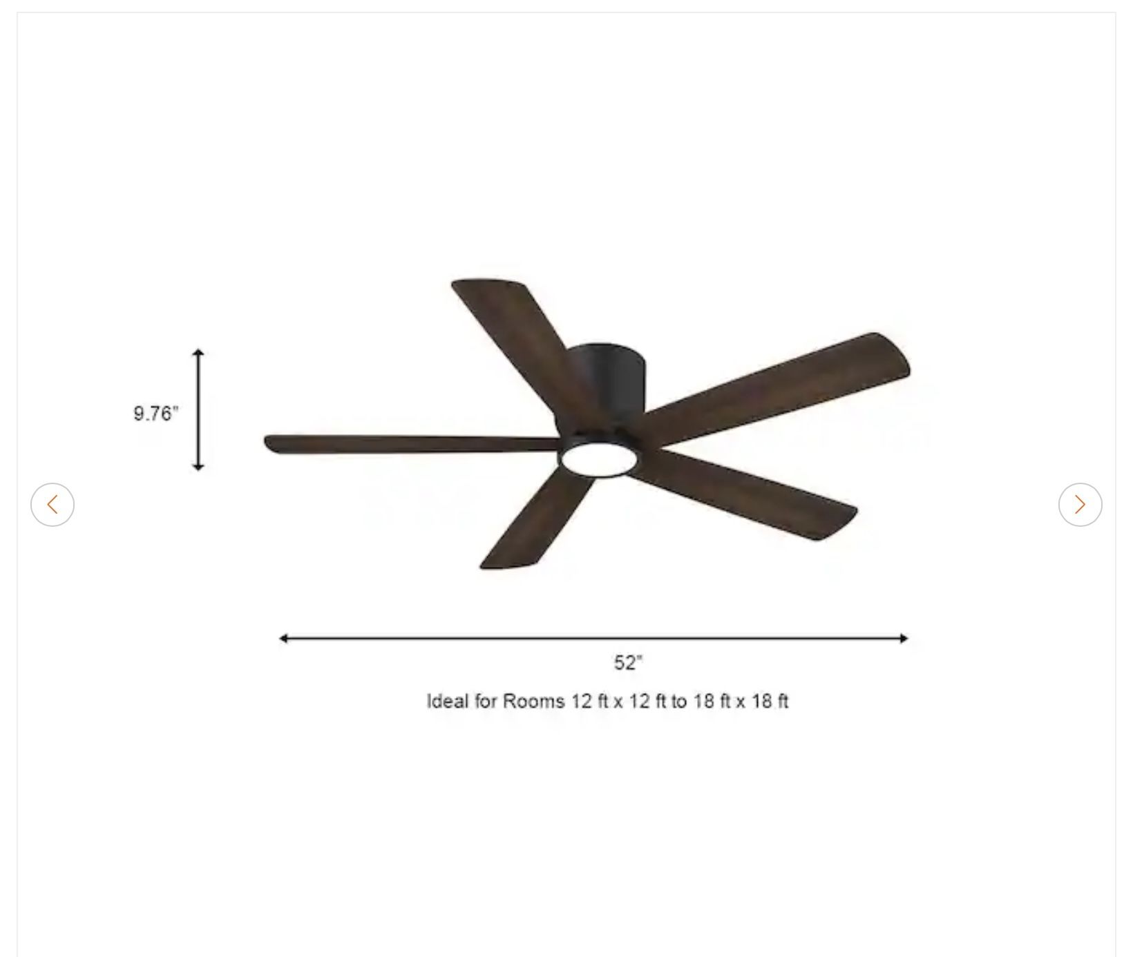 Home Decorators Collection Britton 52" LED Ceiling Fan - photo 4