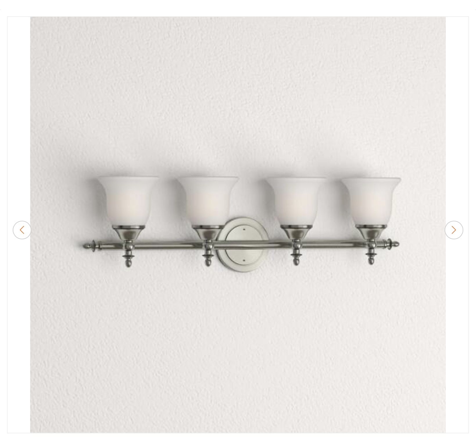 Hampton Bay Olgelthorpe 4-Light Vanity Fixture - photo 4