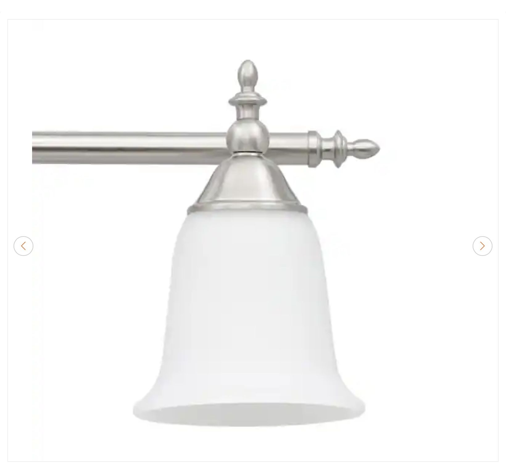Hampton Bay Olgelthorpe 4-Light Vanity Fixture - photo 5