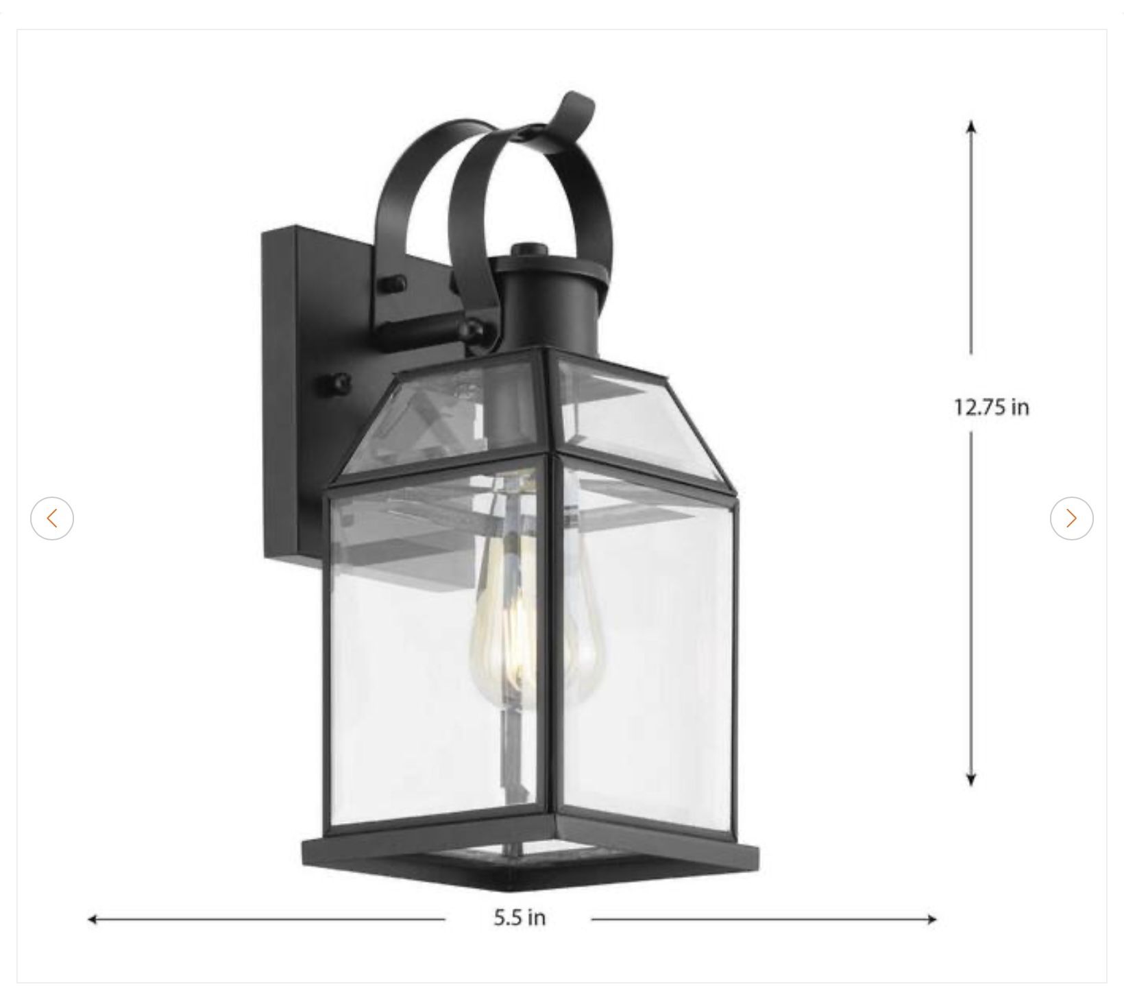 Set Of 2 - Progress Lighting Canton Heights Outdoor Wall Lantern - photo 4