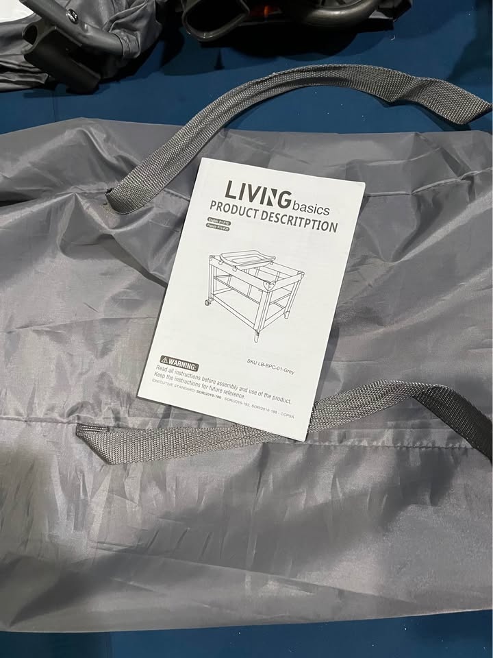 LIVINGbasics Portable Crib/Playard & Changing Station - photo 4