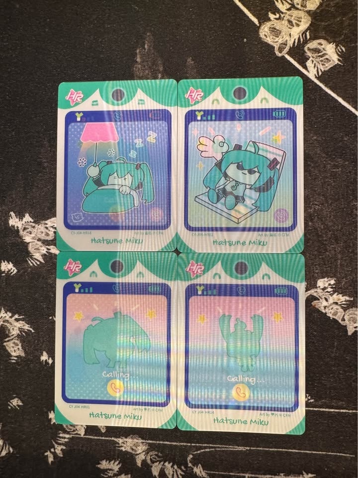Hatsune Miku Kayou Set 4 Cards - photo 5