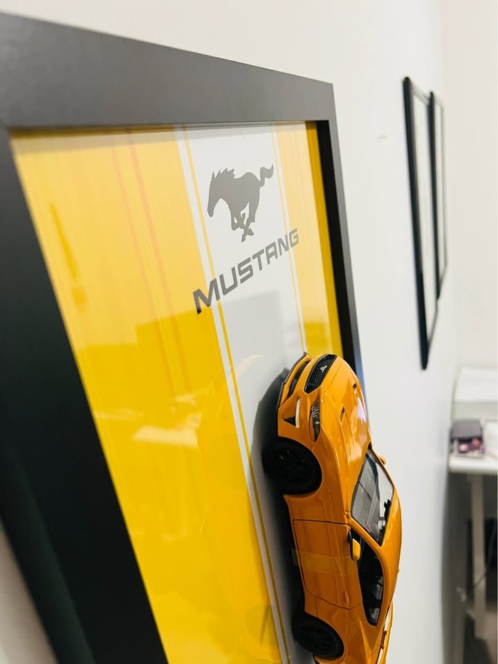 Mustang GT Wall Art with Diecast Car - photo 5