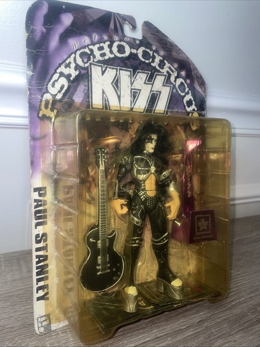 McFarlane Toys Paul Stanley KISS Psycho Circus 7in Figure Guitar - photo 3