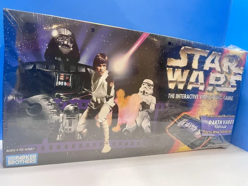 Star Wars Interactive Video Board Game NEW SEALED 1996