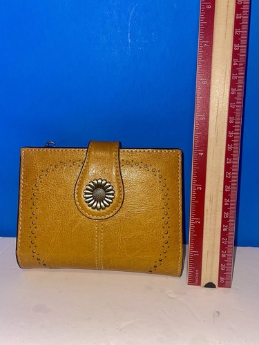 SENDEFN Small Womens Wallet Leather Bifold Card Holder RFID Bloc