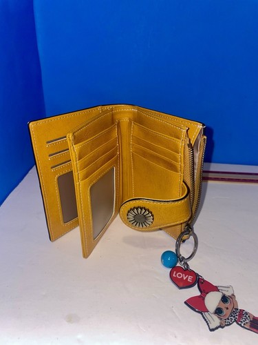 SENDEFN Small Womens Wallet Leather Bifold Card Holder RFID Bloc - photo 3