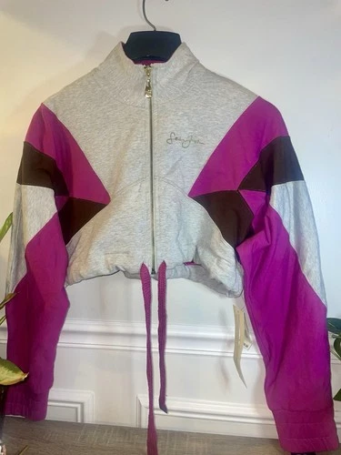 Sean John x Missguided Jacket Womens Size S Cropped Zip Up NWT - photo 2