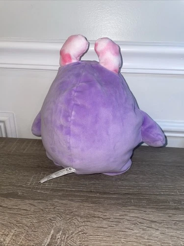 Purple MONJI From I Dig Monsters 9" Plush With Mouth Pocket - photo 2
