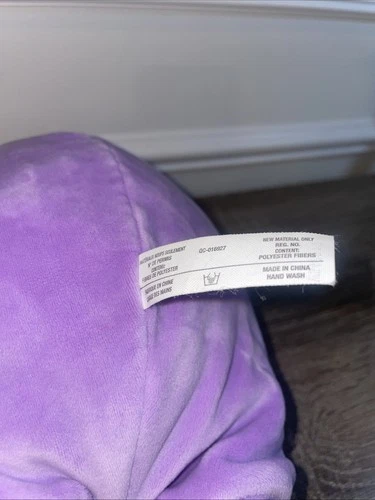Purple MONJI From I Dig Monsters 9" Plush With Mouth Pocket - photo 3