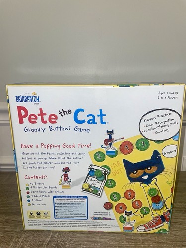 PETE THE CAT GROOVY BUTTONS GAME - COMPLETE - photo 2