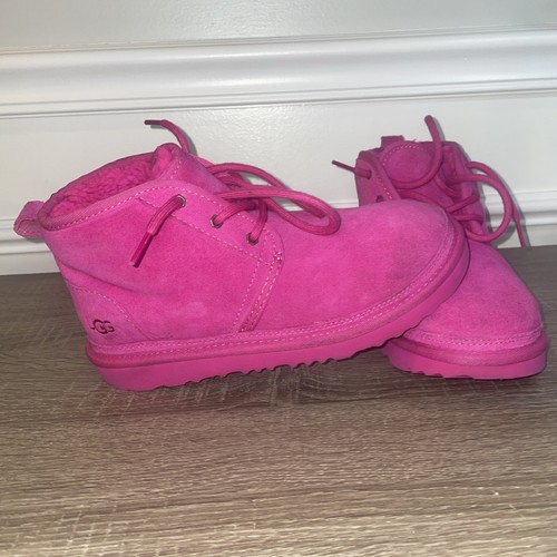UGG Neumel Chukka Ankle Boot Samba Rock Rose/Taffy Pink Suede Si - photo 2