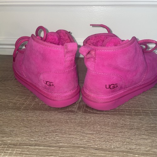 UGG Neumel Chukka Ankle Boot Samba Rock Rose/Taffy Pink Suede Si - photo 5
