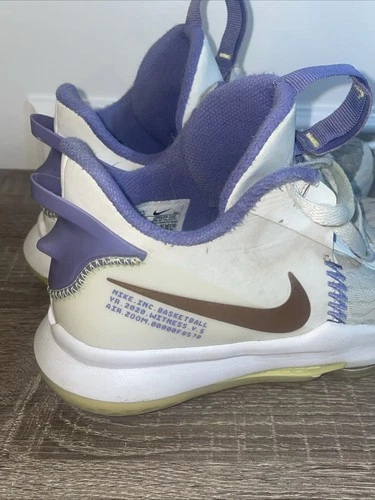 Nike LeBron Witness 5 Lakers Basketball Shoes Size 4.5Y - photo 5