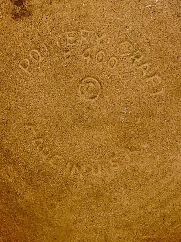 Vintage Pottery Craft 400 Ceramic Ashtray - Handcrafted USA Rust - photo 4