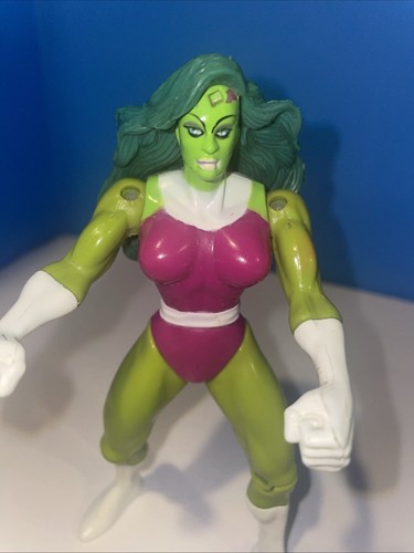 Vintage 1996 Toy Biz She-Hulk Action Figure 6" - photo 2