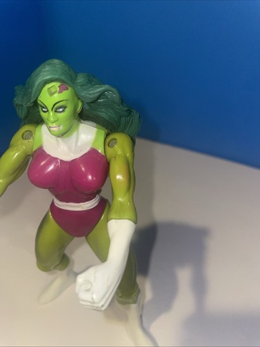 Vintage 1996 Toy Biz She-Hulk Action Figure 6" - photo 3