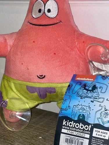 Spongebob Squarepants Happy Patrick 8-Inch Plush Window Clinger - photo 4