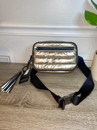 Citi Collective Gallery Fanny Pack Gold Puffer New